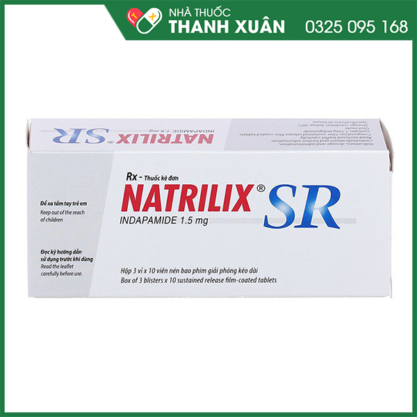 Thuốc Natrilix SR điều trị tăng huyết áp
